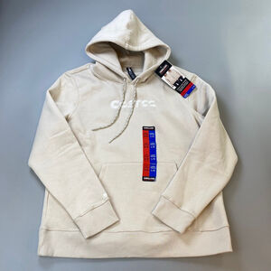 Kirkland Signature Hoodie Unisex Medium/Large Beige Costco Normcore Spellout